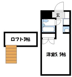 フラット相模の物件間取画像